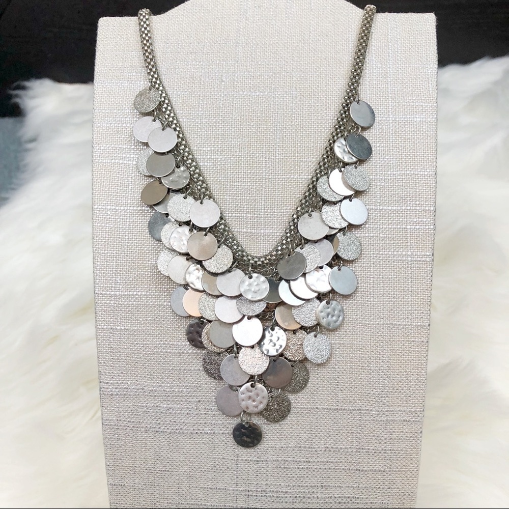 Silver Coin Necklace